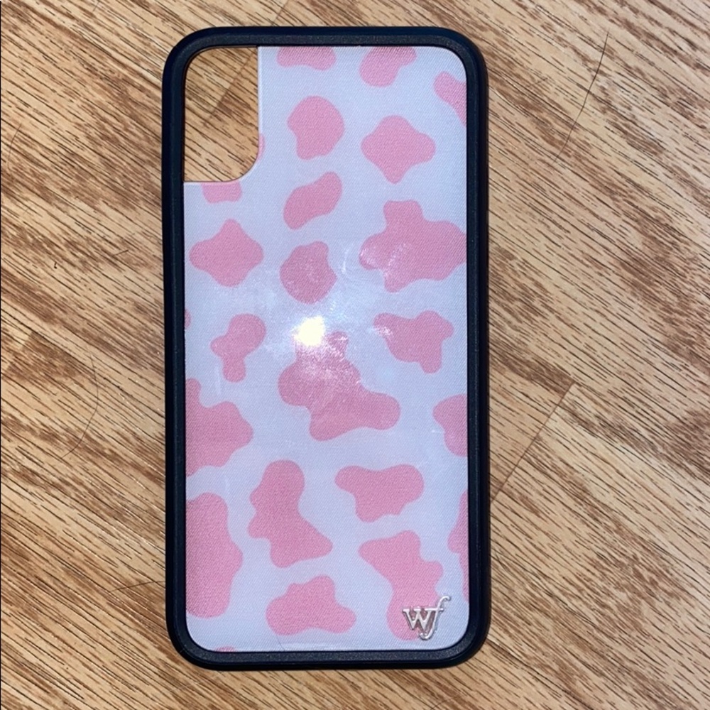 Wildflower pink moo moo case